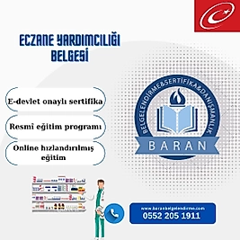 eczane yardımcılığı belgesi