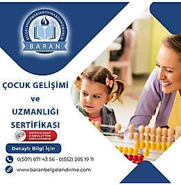 ÇOCUK GELİŞİMİ VE UZMANLIĞI