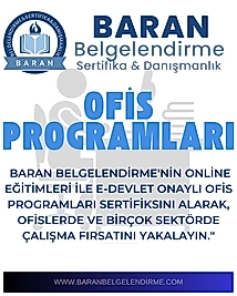 OFİS PROGRAMLARI WORD-EXCEL EĞİTİMİ