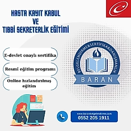 TIBBİ SEKRETERLİK BELGESİ